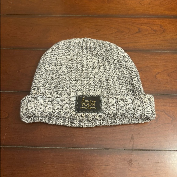 Love Your Melon Gray Cuffed Beanie - Picture 1 of 4